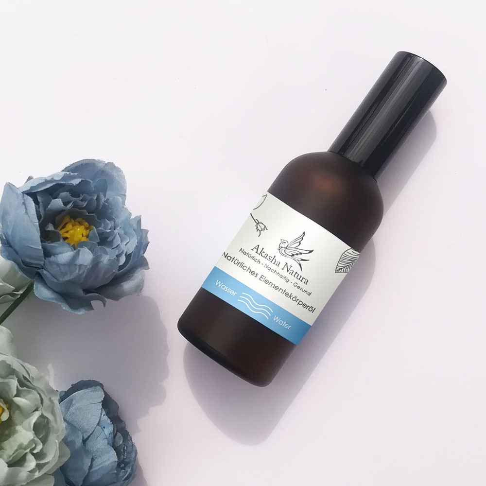 單獨郵寄─【精萃保養 . 純淨生活】有機天然植萃能量平衡護膚油/按摩油-水元素30ml