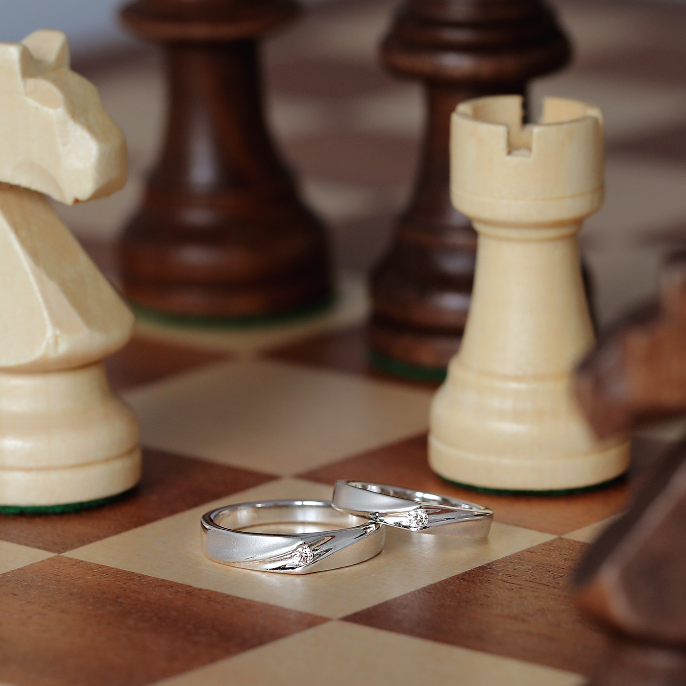 你與我 — 鑽石對戒