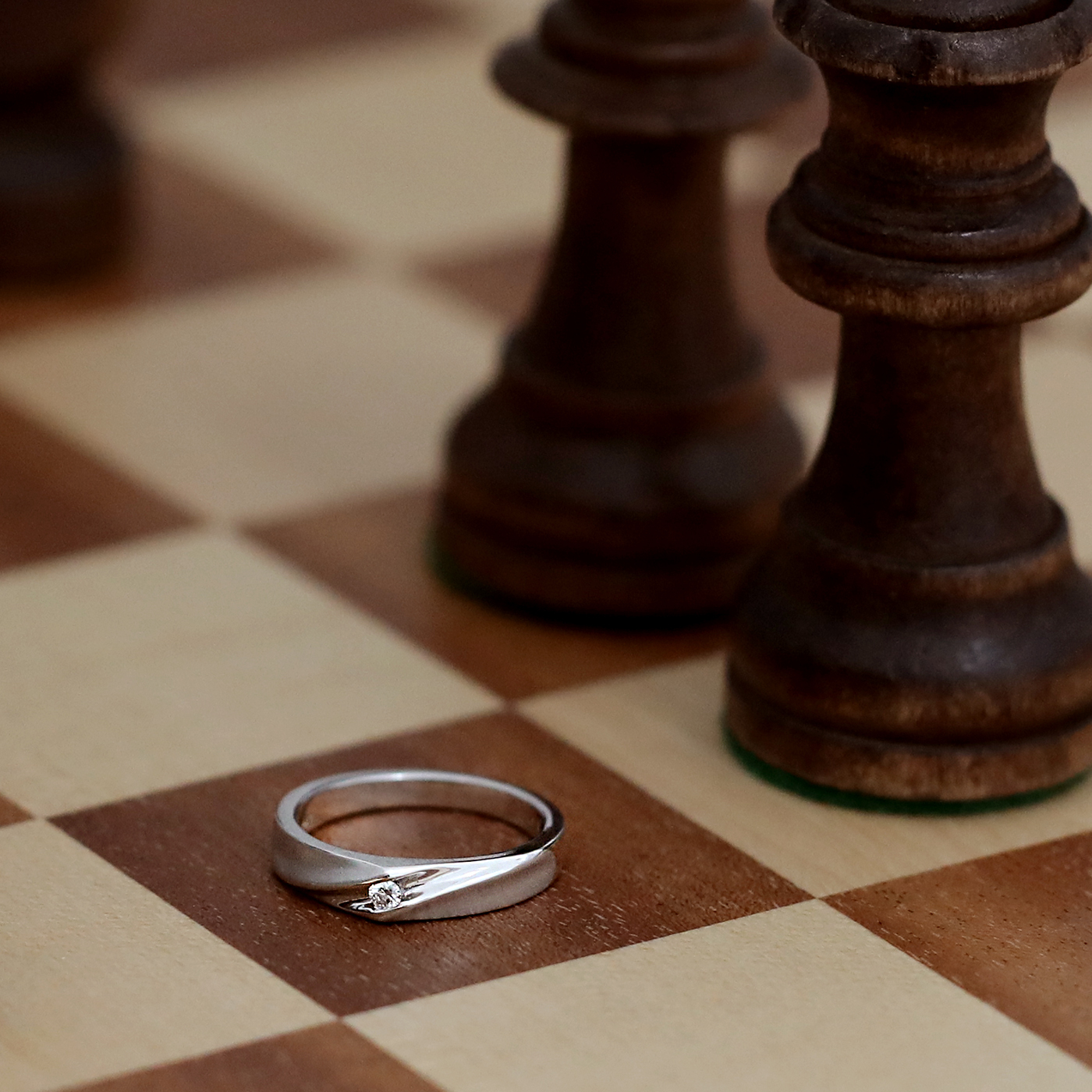 自我 — 5分鑽石男戒