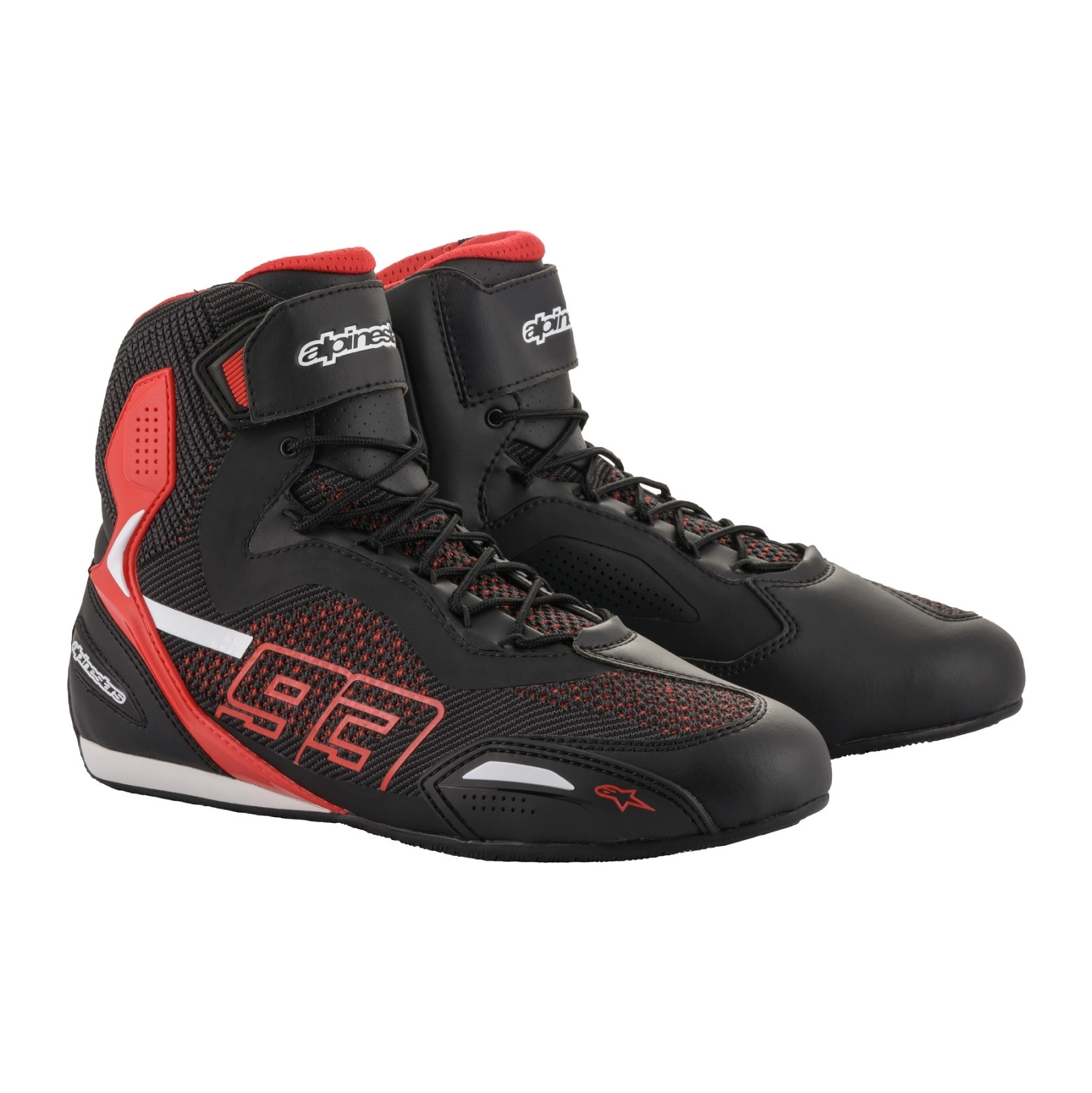 alpinestars バイク用靴 93 ブラックレーサーレプリカ.27.5cm alpinestars バイク用靴 93 ブラックレーサーレプリカ.27.5cm