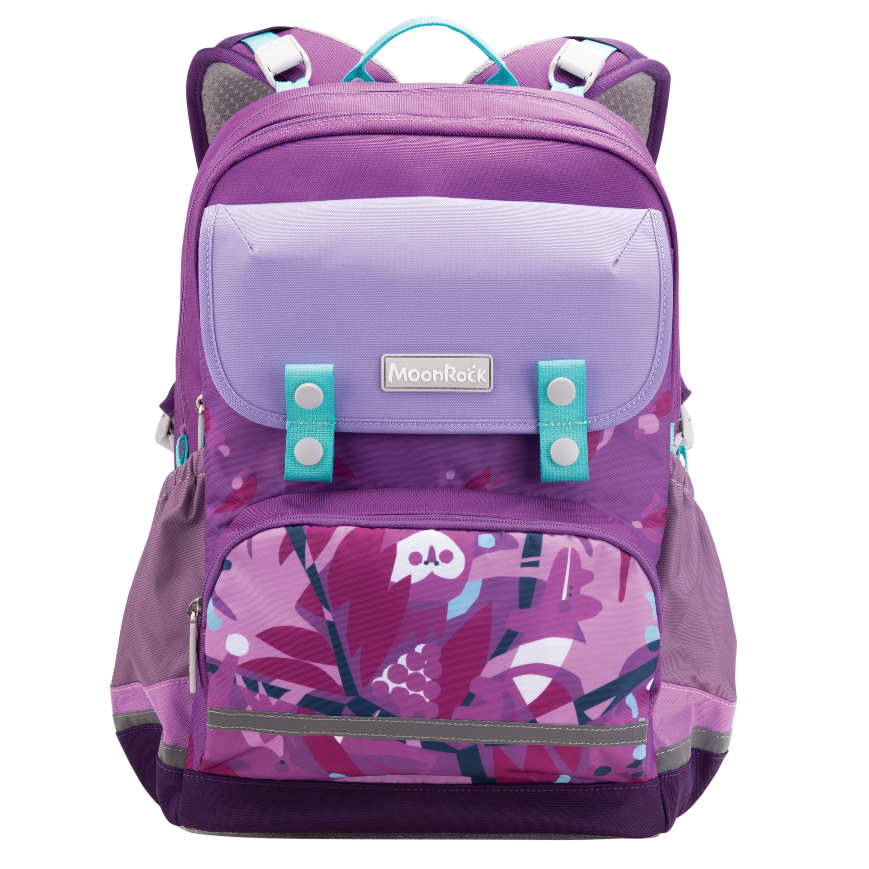 [MoonRock] SP200P 魔法叢林-紫色成長型護脊書包