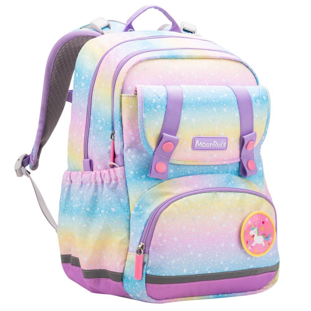 [MoonRock] SP1夢幻獨角獸護脊書包-LED款