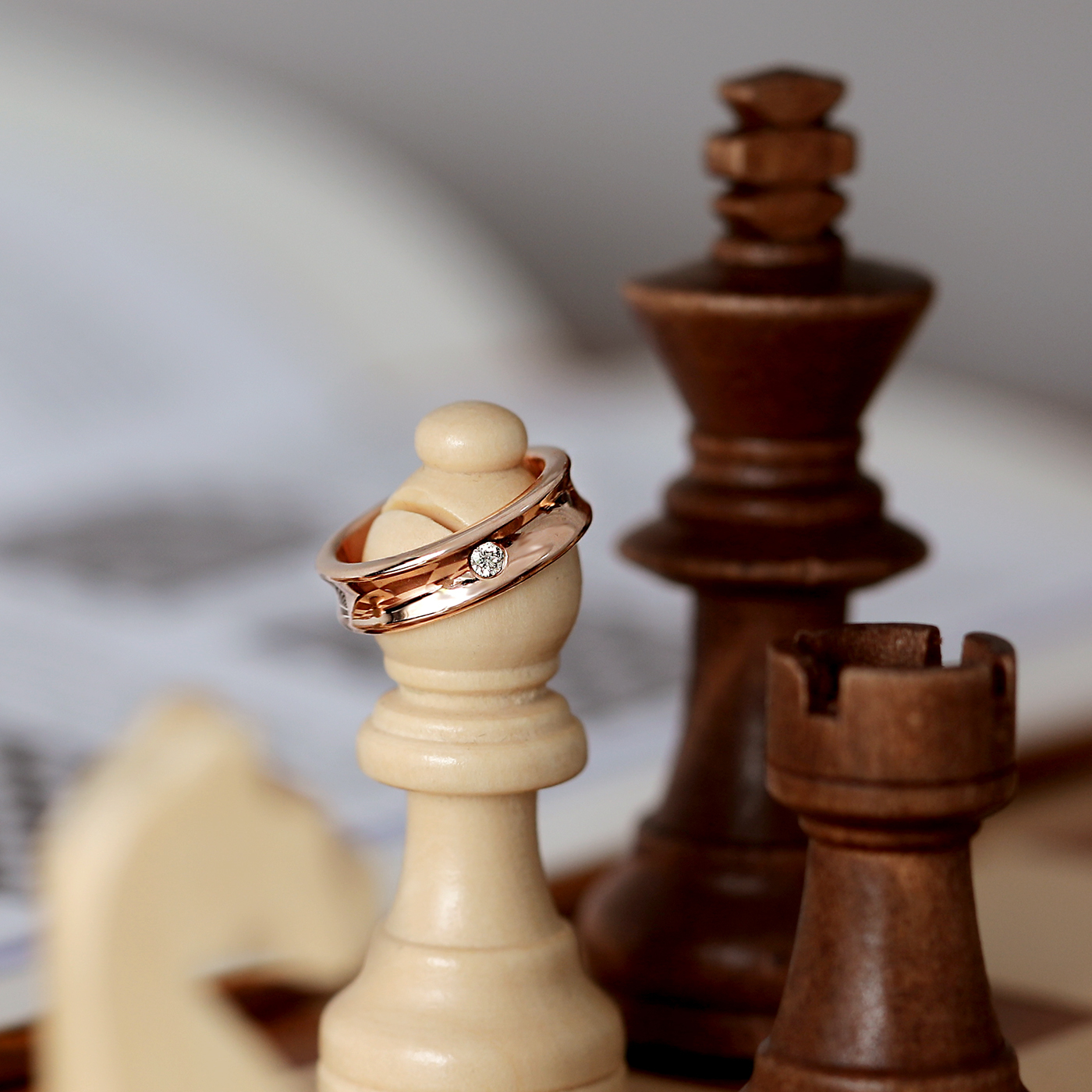 守護 — 2分鑽石男戒