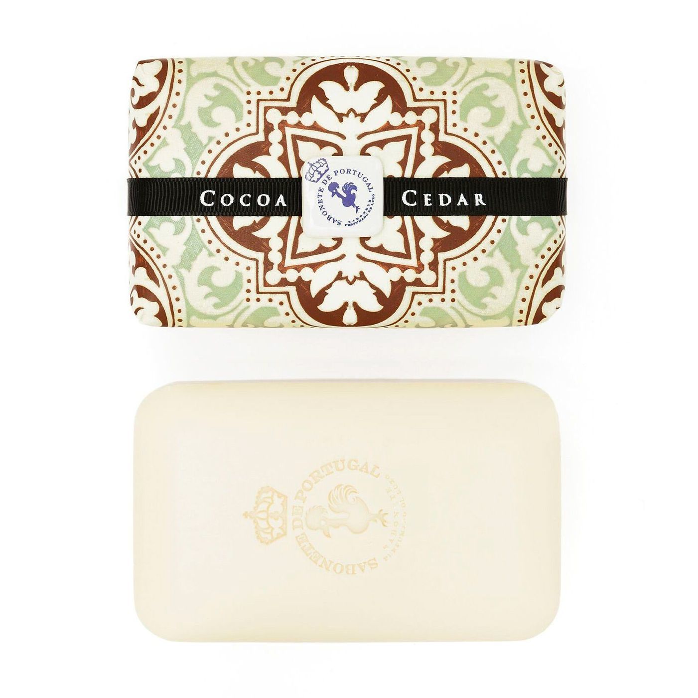 【Castelbel】Special Edition Tile Soap Bar - Cocoa & Cedar