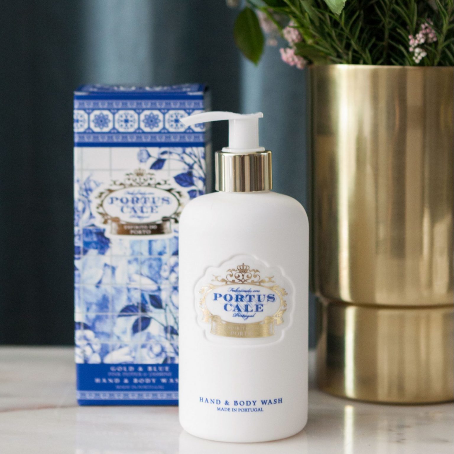 【Portus Cale】Gold & Blue Hand & Body Wash 300ml