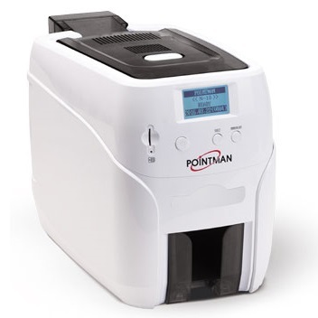 Pointman N9100 證卡打印機 PVC card printer, Free card design software support Excel Database, Single side, Dual side, Magnetic encoder option