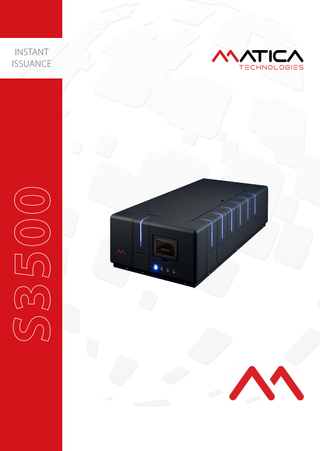 Matica S3500 證卡凸字機