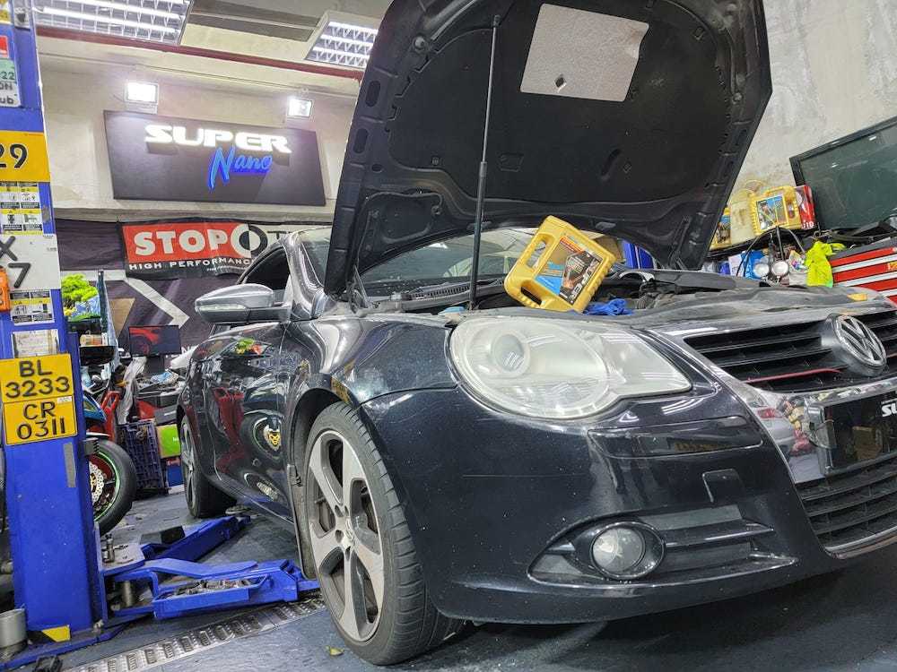 volkswagen golf black 黑色 浚車汽車音響精品電池 換油 火炭 fo tan