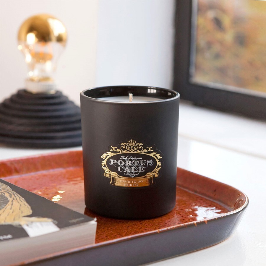 【Portus Cale】Ruby Red Aromatic Candle in Wooden Box 228G