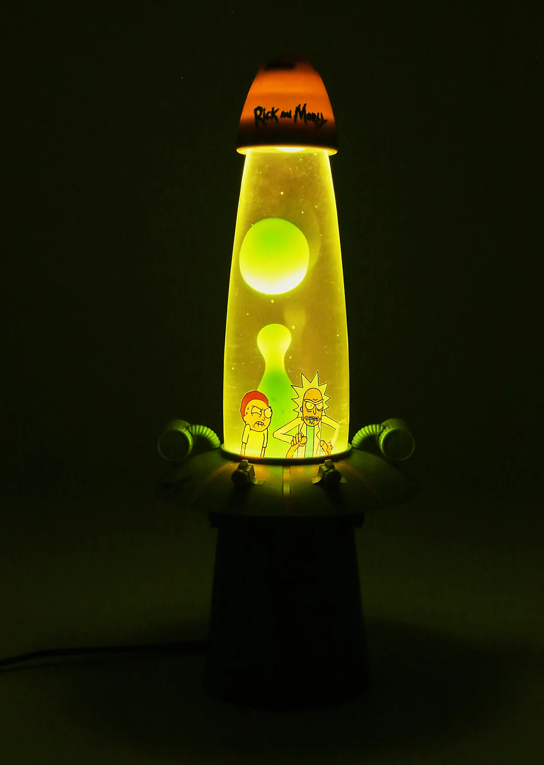 Rick and Morty - Lava Lamp 官方絕版飛船造型熔岩燈 40cm / 瑞克和莫蒂