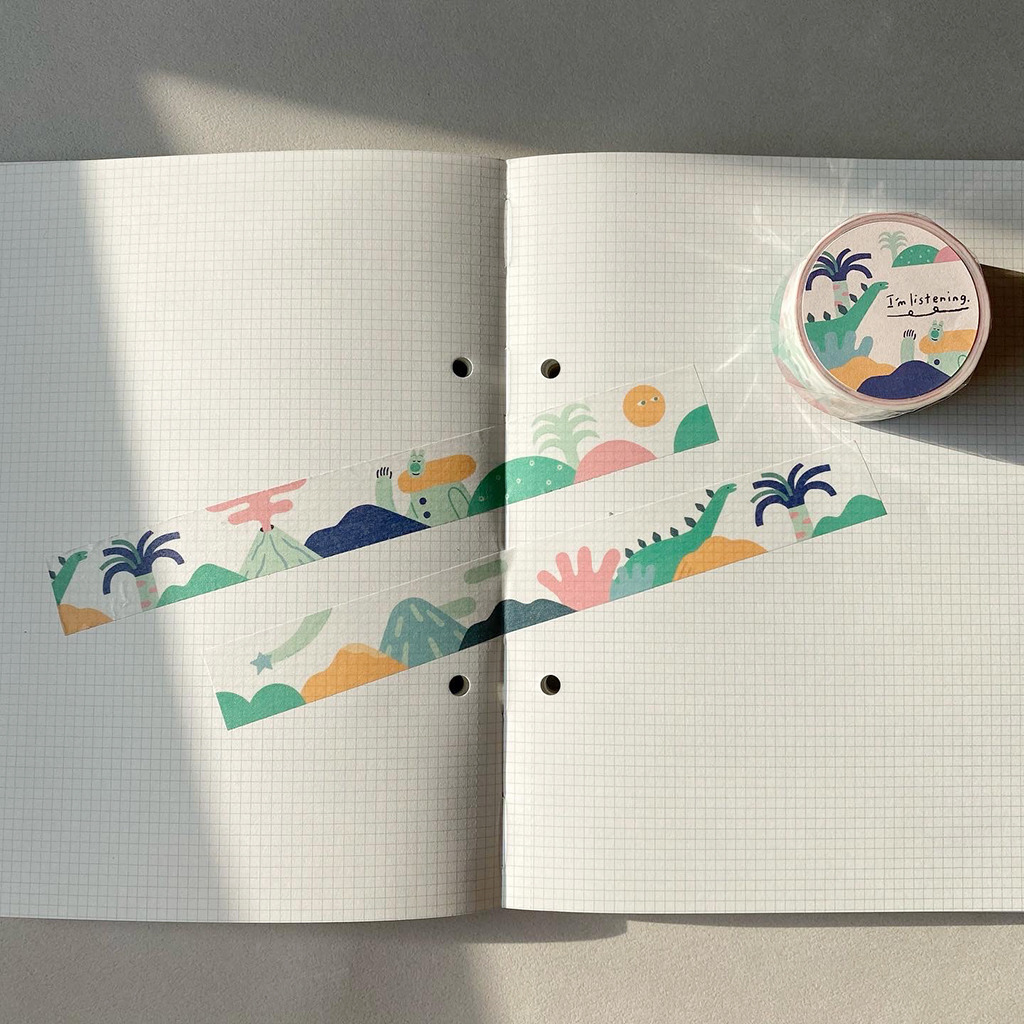 包大山 熊超人和紙膠帶 | I am listening