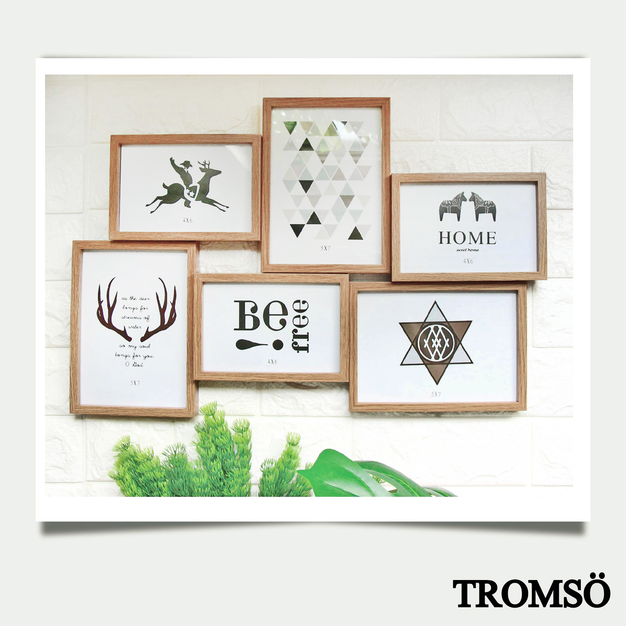 木都格立體6入相框組【H0305334】