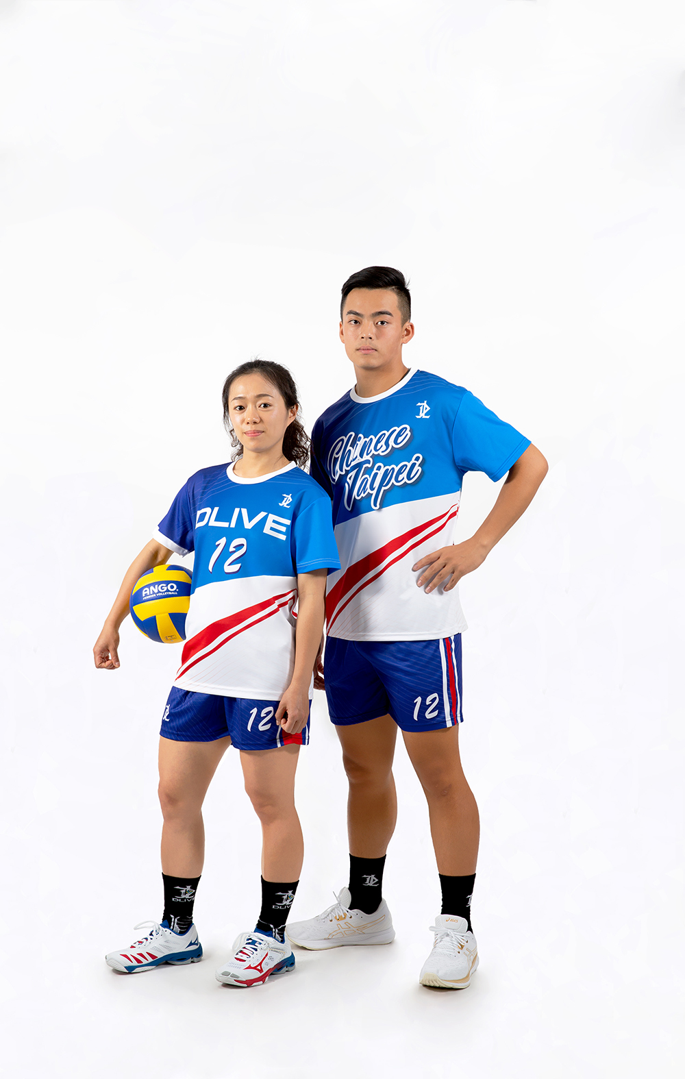 昇華圓領排球服 - 光耀