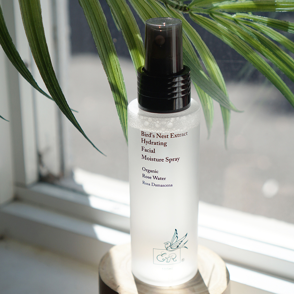 單獨郵寄─【精萃保養 . 純淨生活】精萃燕窩有機玫瑰水潤保濕噴霧100ml