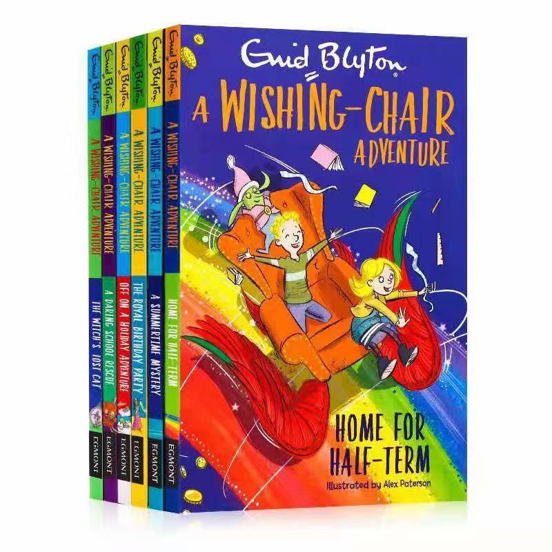 A Wishing-Chair Adventure by Enid Blyton 6 books by Egmont UK