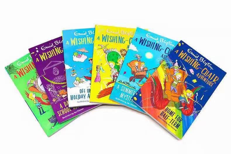 A Wishing-Chair Adventure by Enid Blyton 6 books by Egmont UK