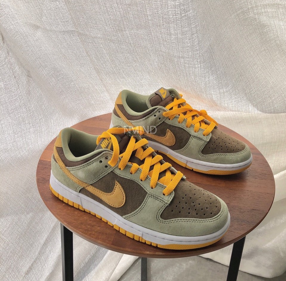 dirty olive nike dunk