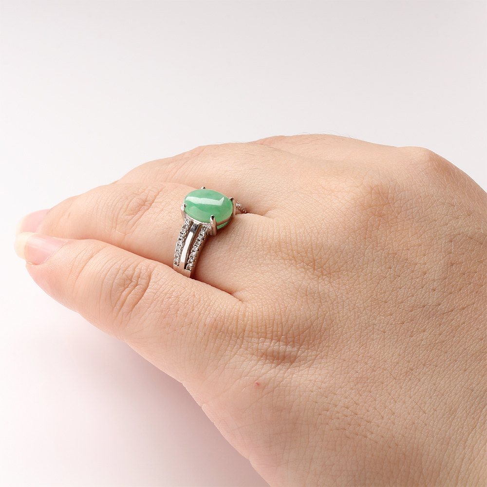 【雅紅珠寶】天然冰種白翡翠玉墜子-財神爺-R0139