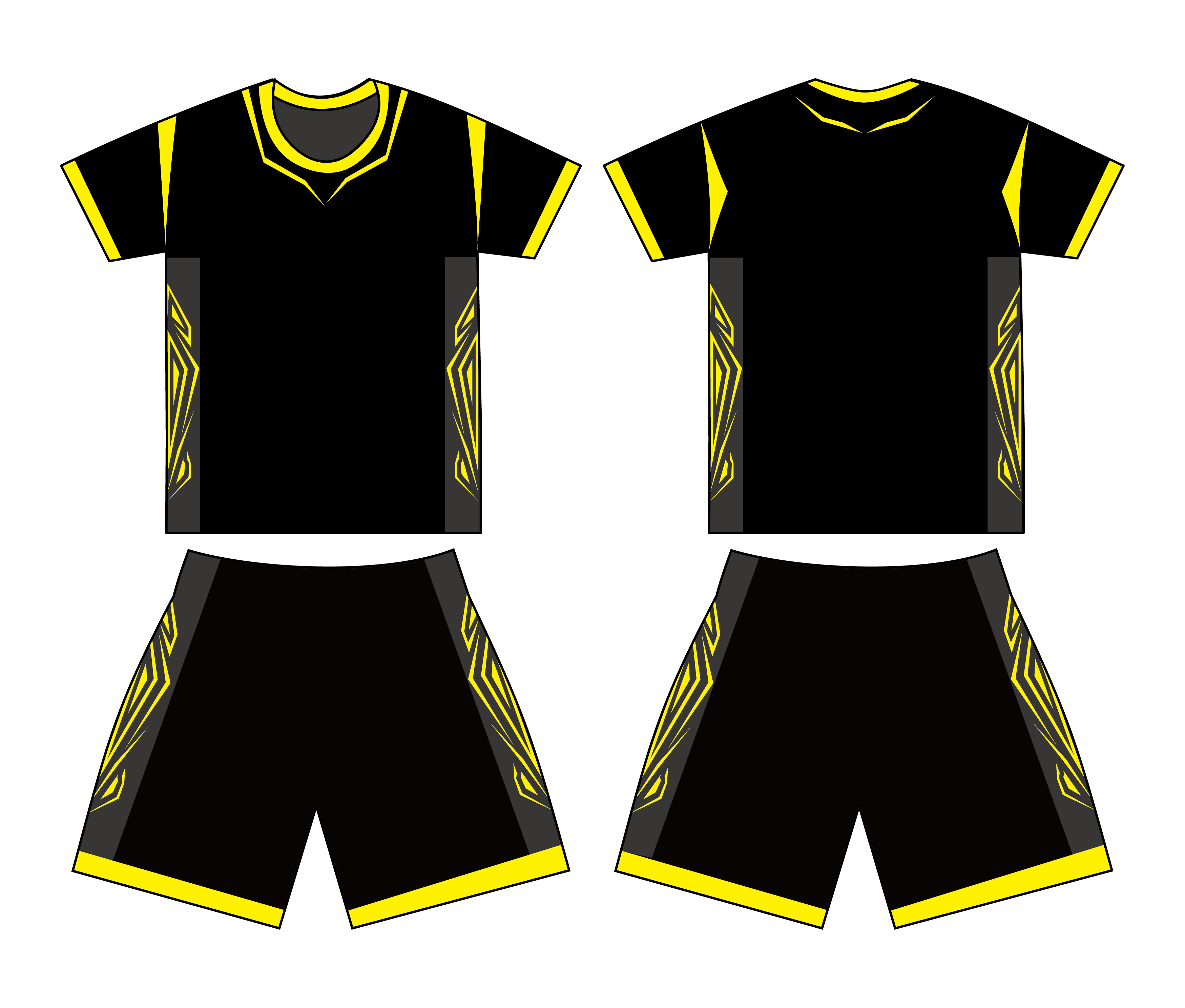 昇華圓領足球服 - 狂蟲