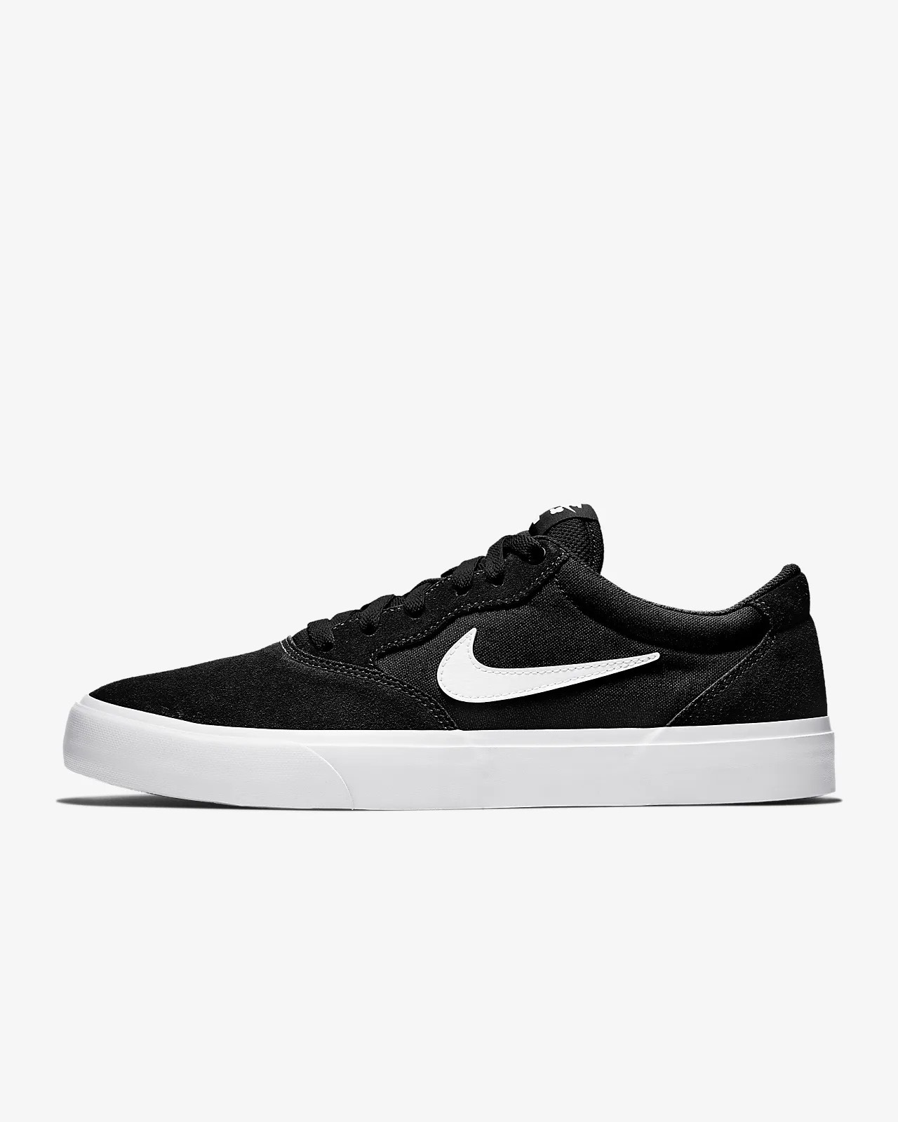 nike sb chron black and white