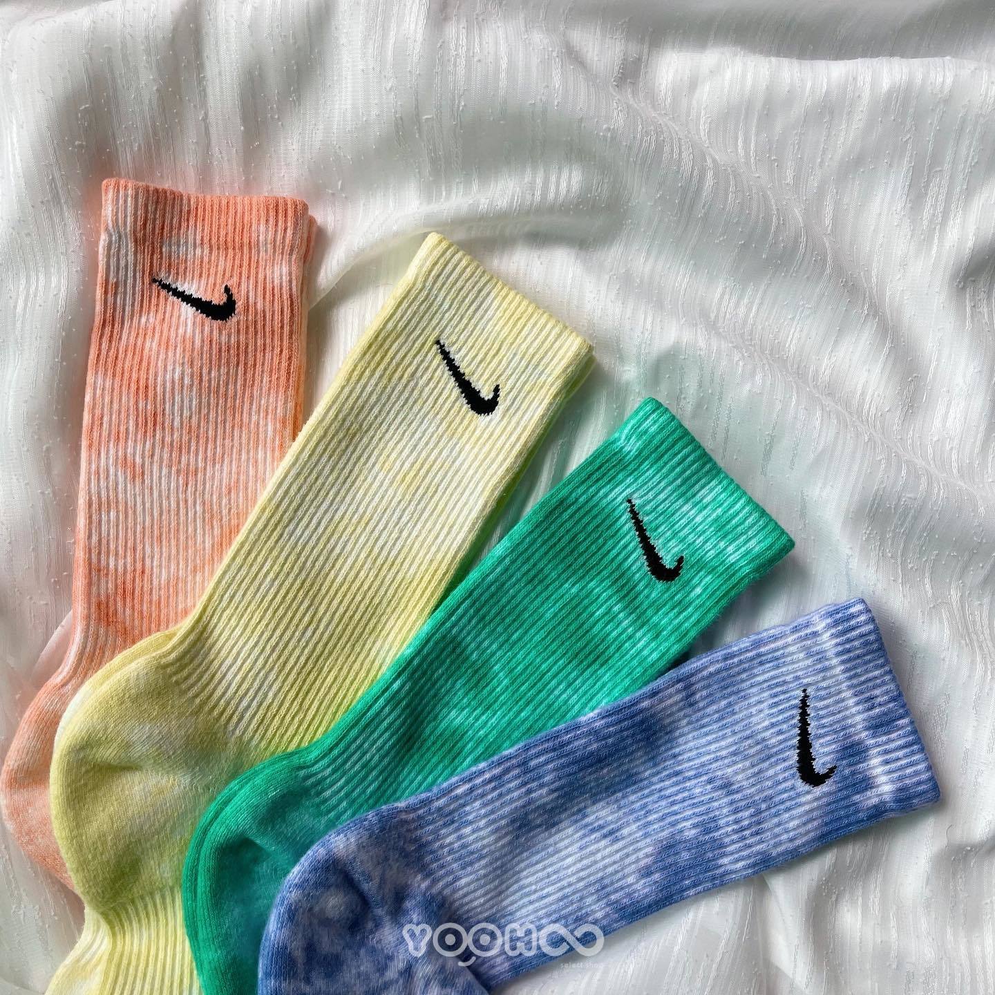 現貨┃兩雙一組 NIKE EVERYDAY PLUS CUSHIONED SOCKS 紮染 渲染 長襪