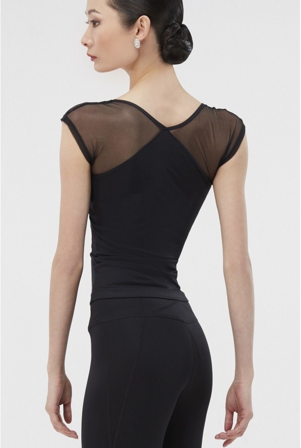 法國 WearMoi【WM-BOUNTY 拼接網紗上衣】