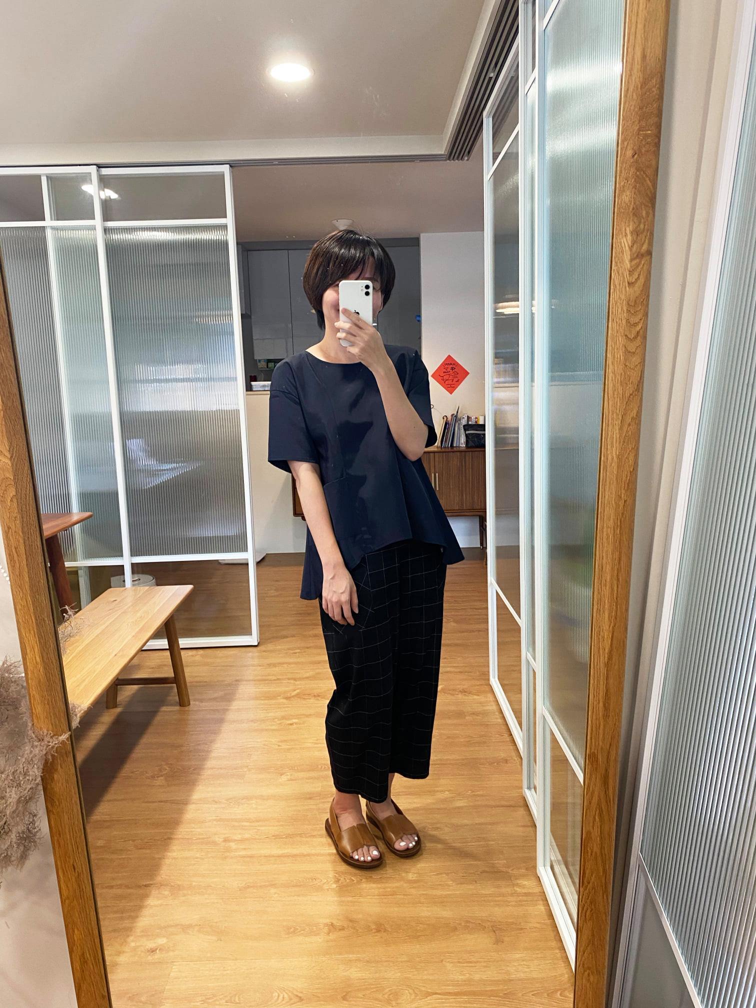 四季生活口袋上衣-晚夜