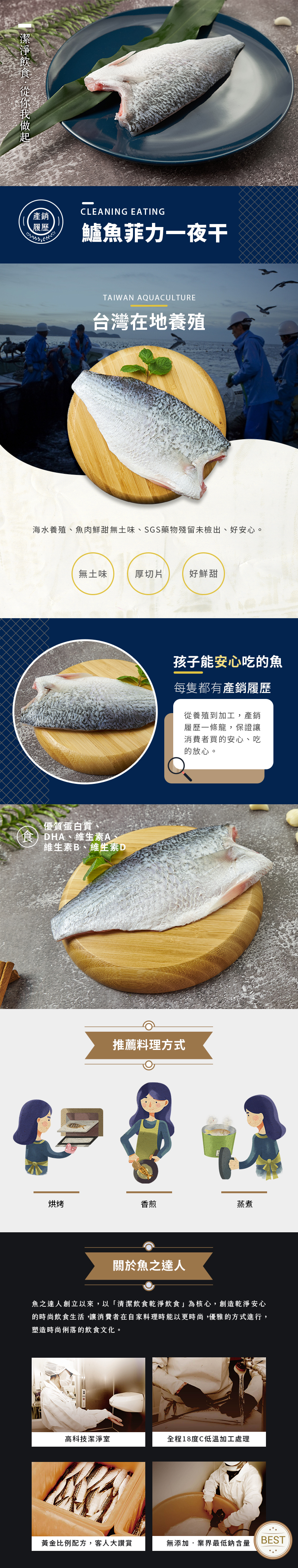 鱸魚一夜干介紹圖