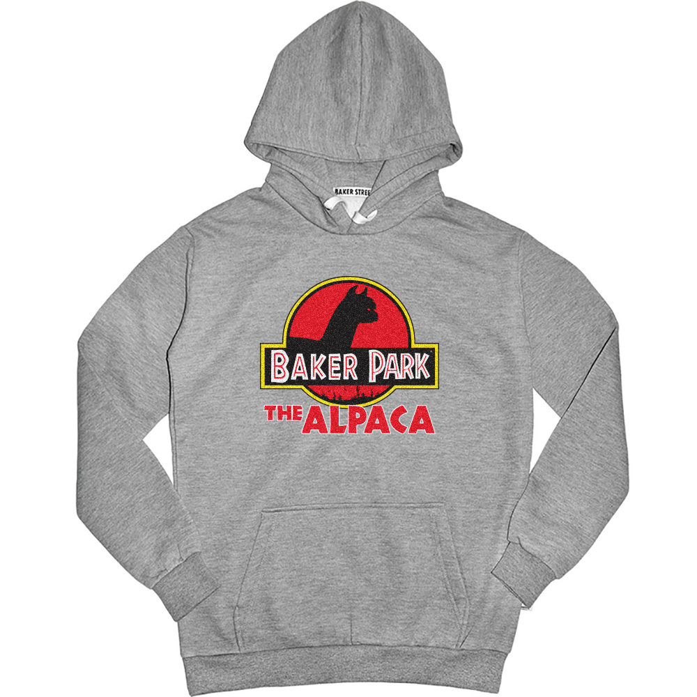 Alpaca Park 侏羅駝 高磅數長袖帽T