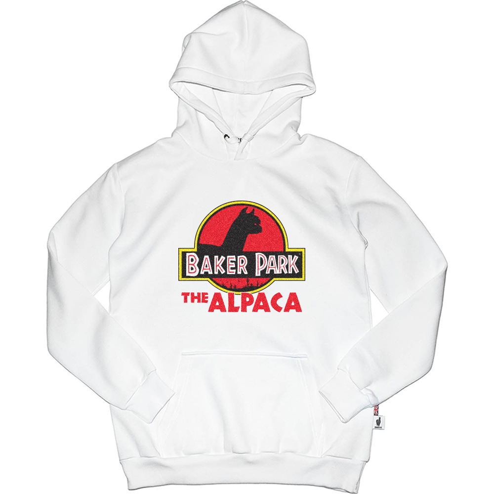 Alpaca Park 侏羅駝 高磅數長袖帽T