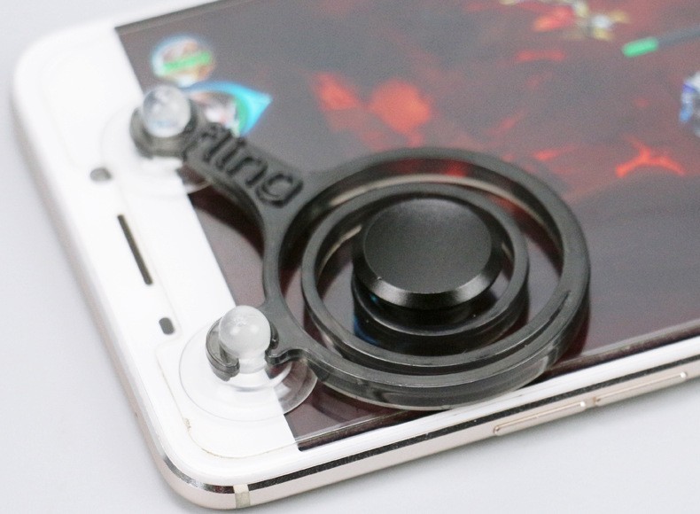 手機遊戲控制專用吸盤搖桿 輔助滑動操作手炳 iphone Android 