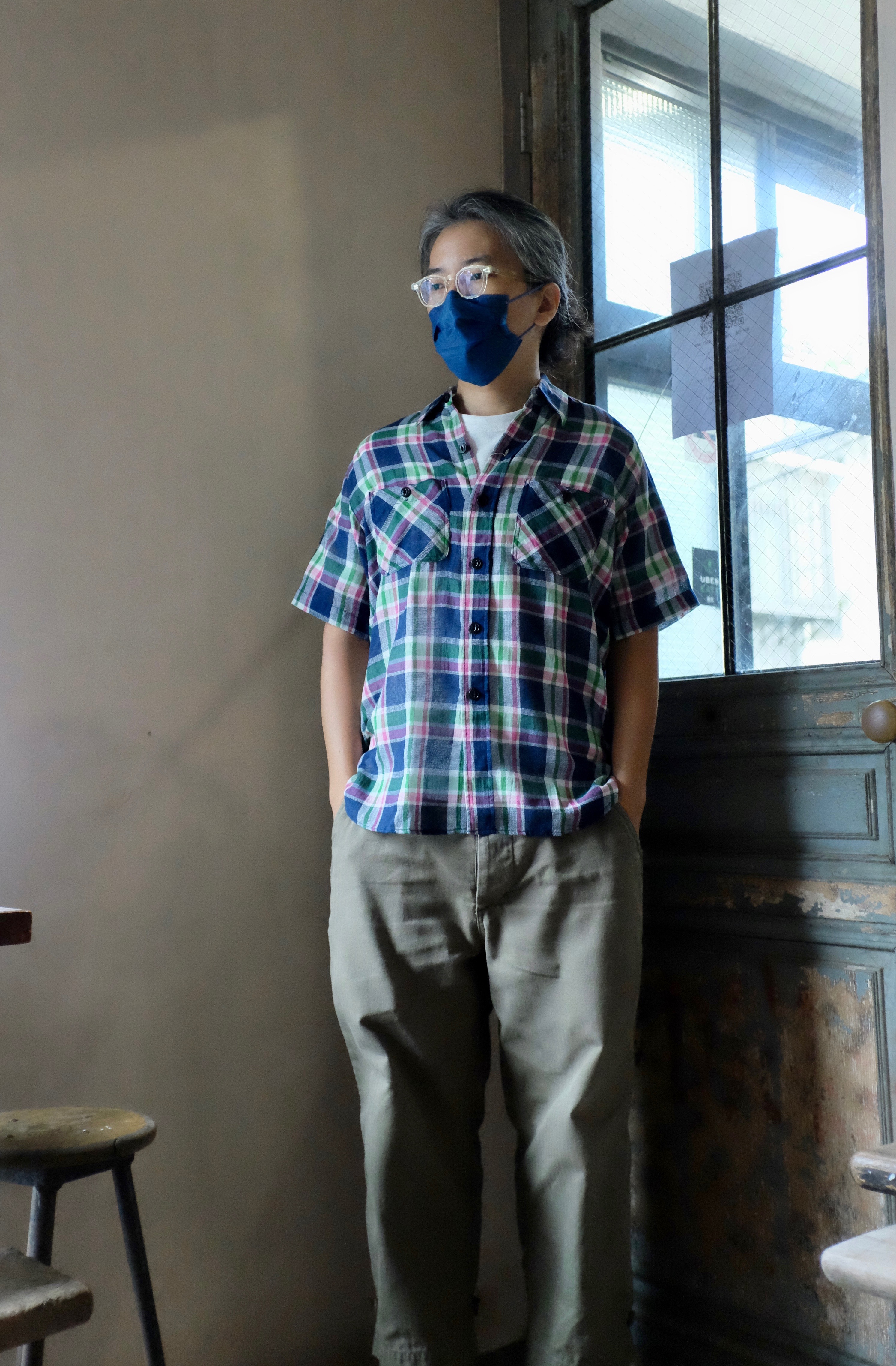 SUGAR CANE 超透氣棉紗款 WORK shirt