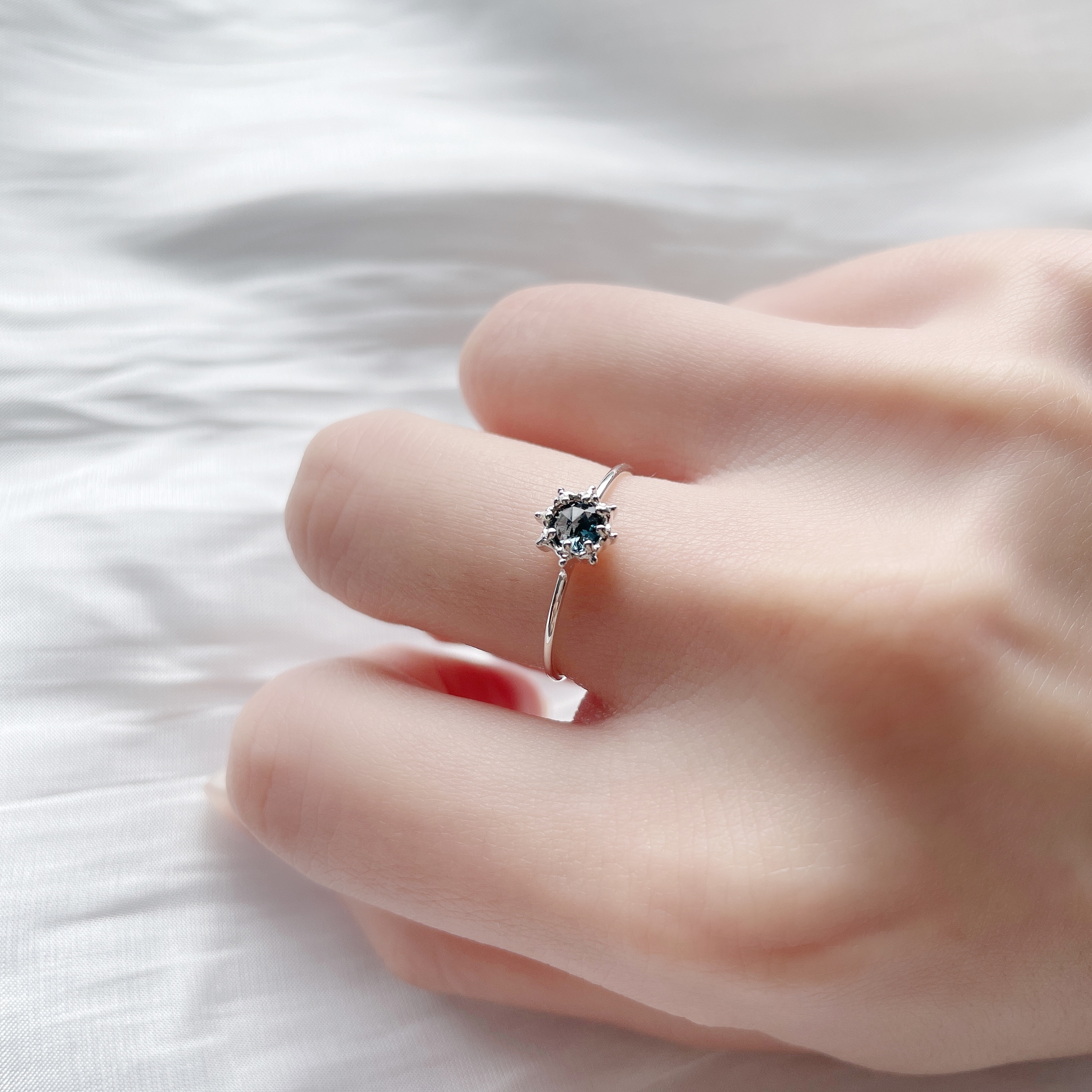 Sunshine倫敦托帕石細戒