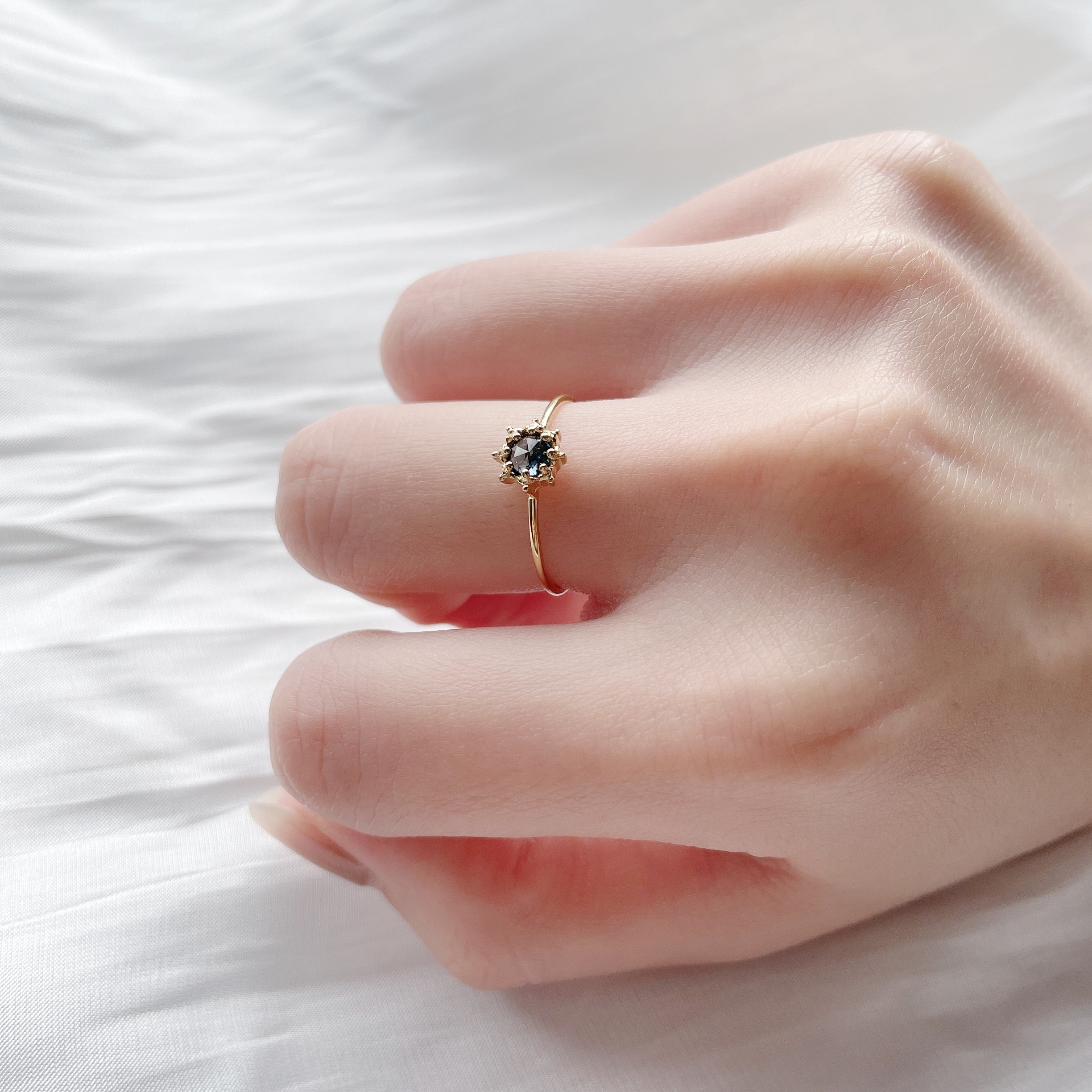 Sunshine倫敦托帕石細戒