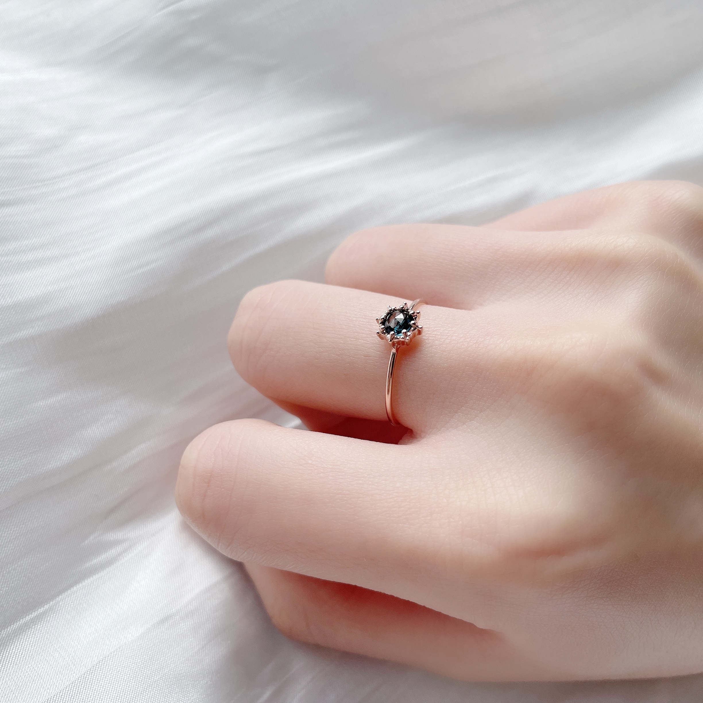 Sunshine倫敦托帕石細戒