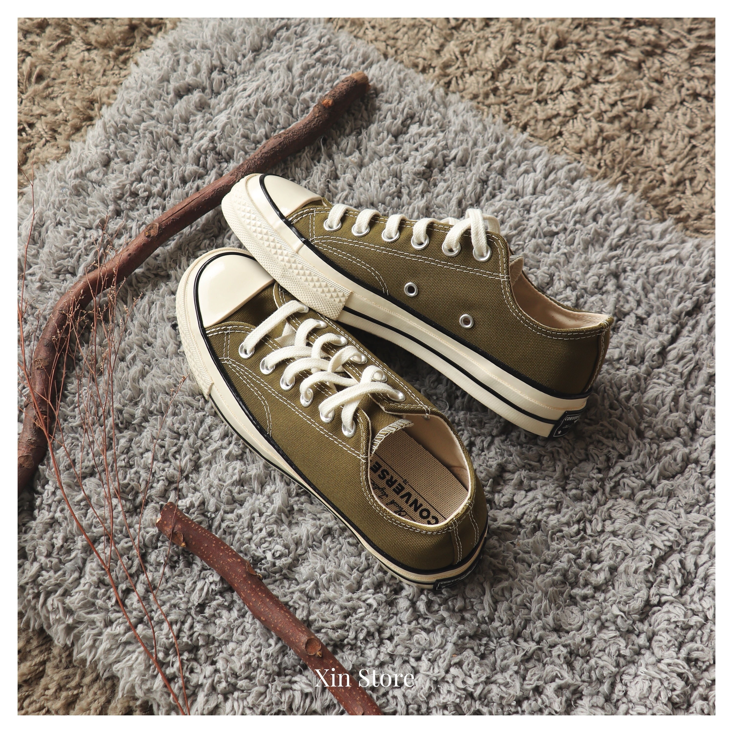 【現貨】Converse Chuck Taylor All Star 1970 Low 帆布鞋 低筒 軍綠