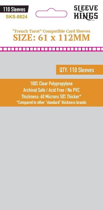 Sleeves King 卡套 (61 x 112mm) QTY:110