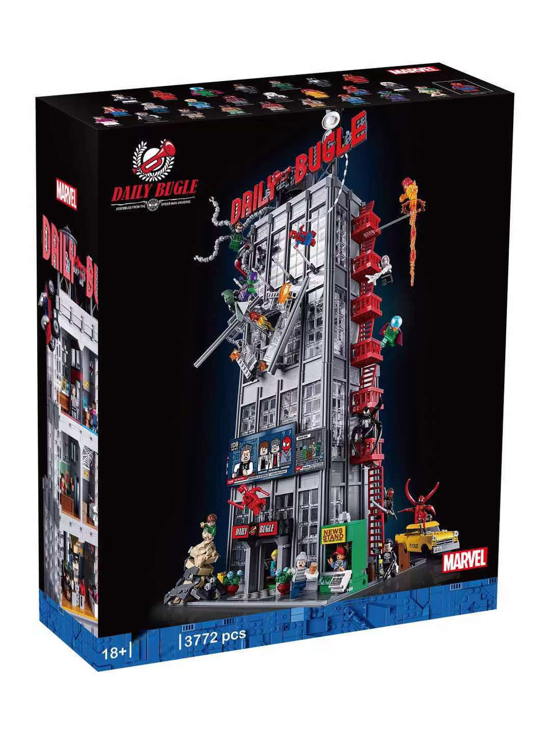 Daily Bugle Spider-man Marvel Building Set Fit Lego