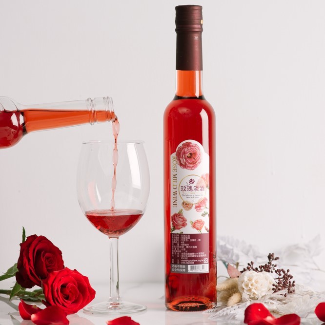 【禾發堂嚴選】玫瑰淡酒   ★多次世界酒類評鑑得獎酒品