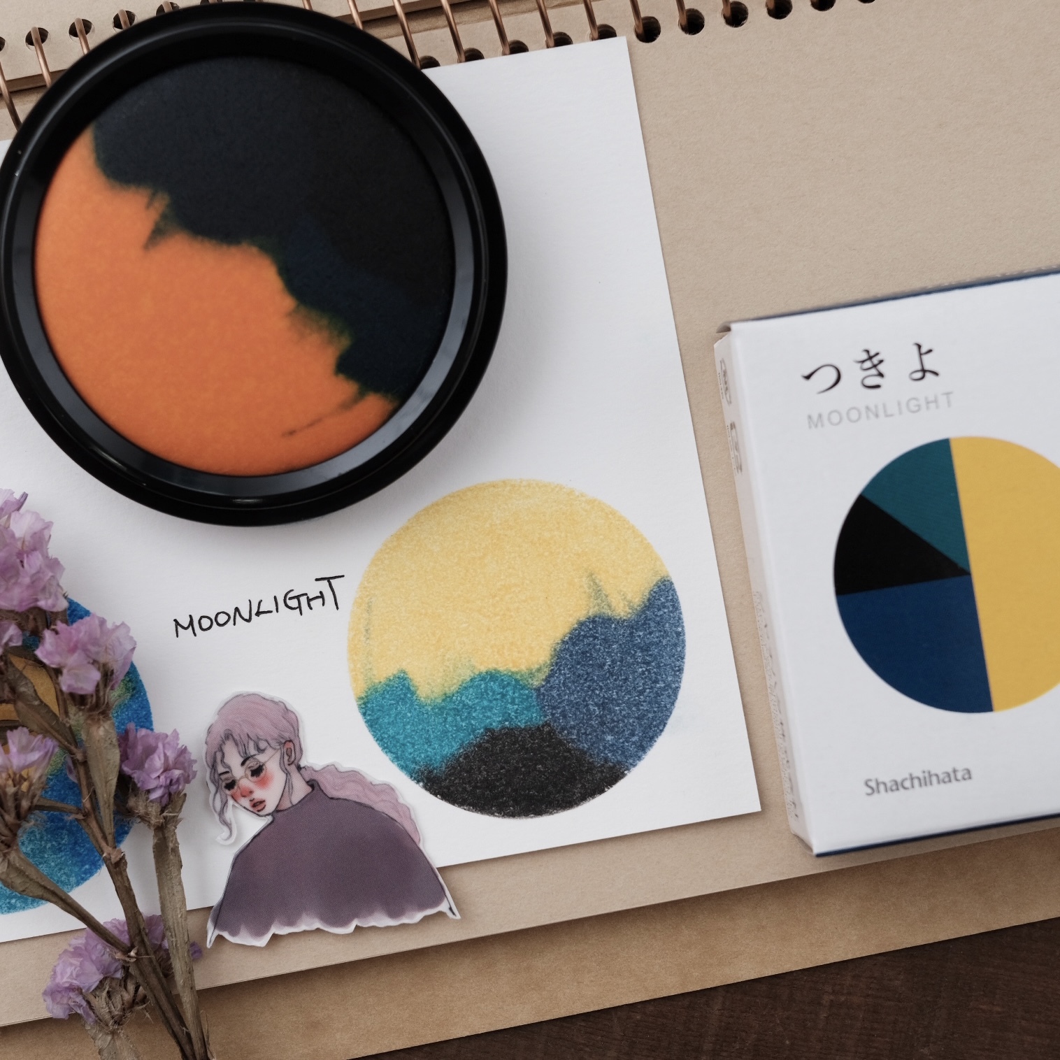 第2彈 手工混色朱肉印台｜Shachihata 鯱旗牌 日本