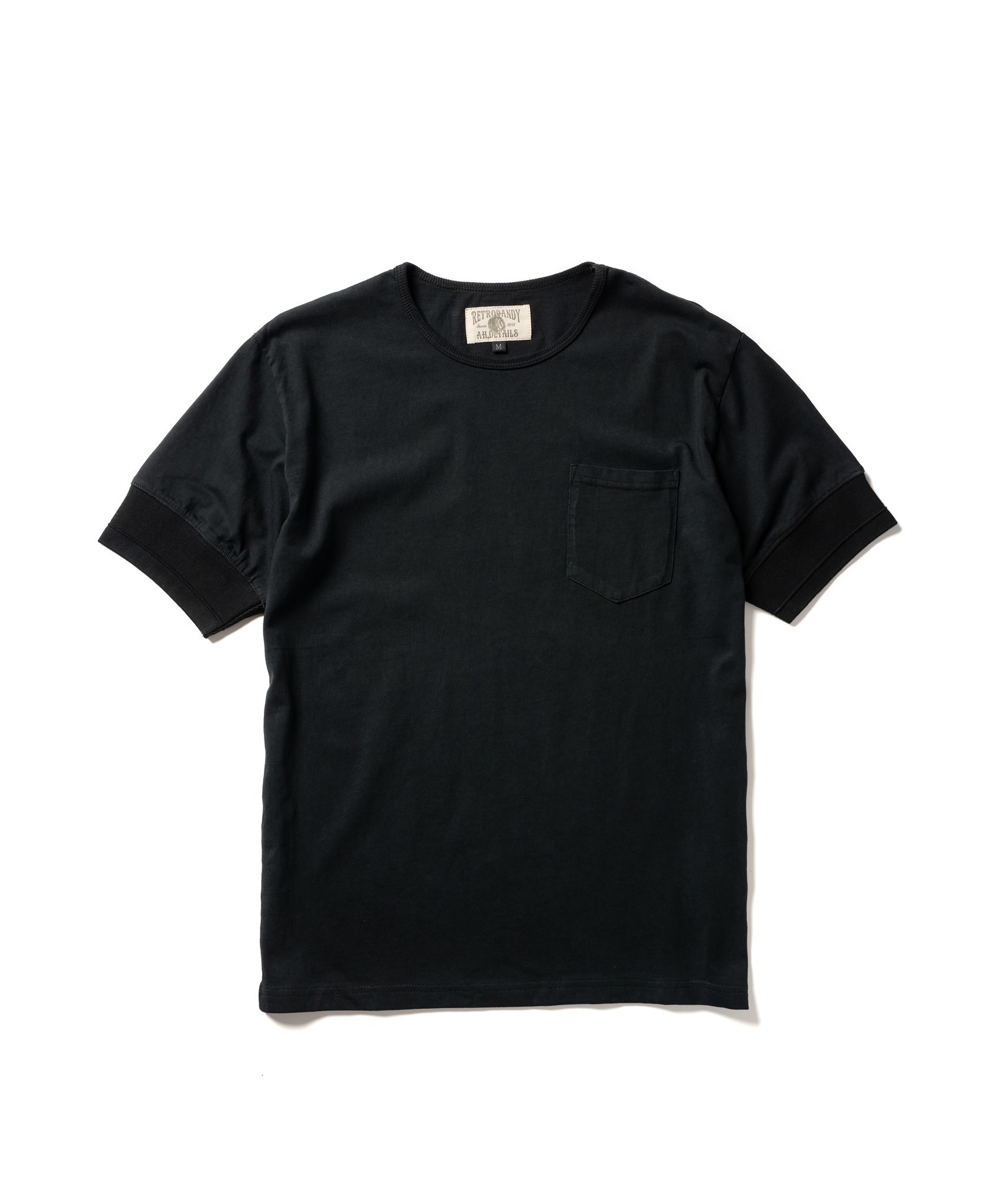 Ribbed Tee - Black