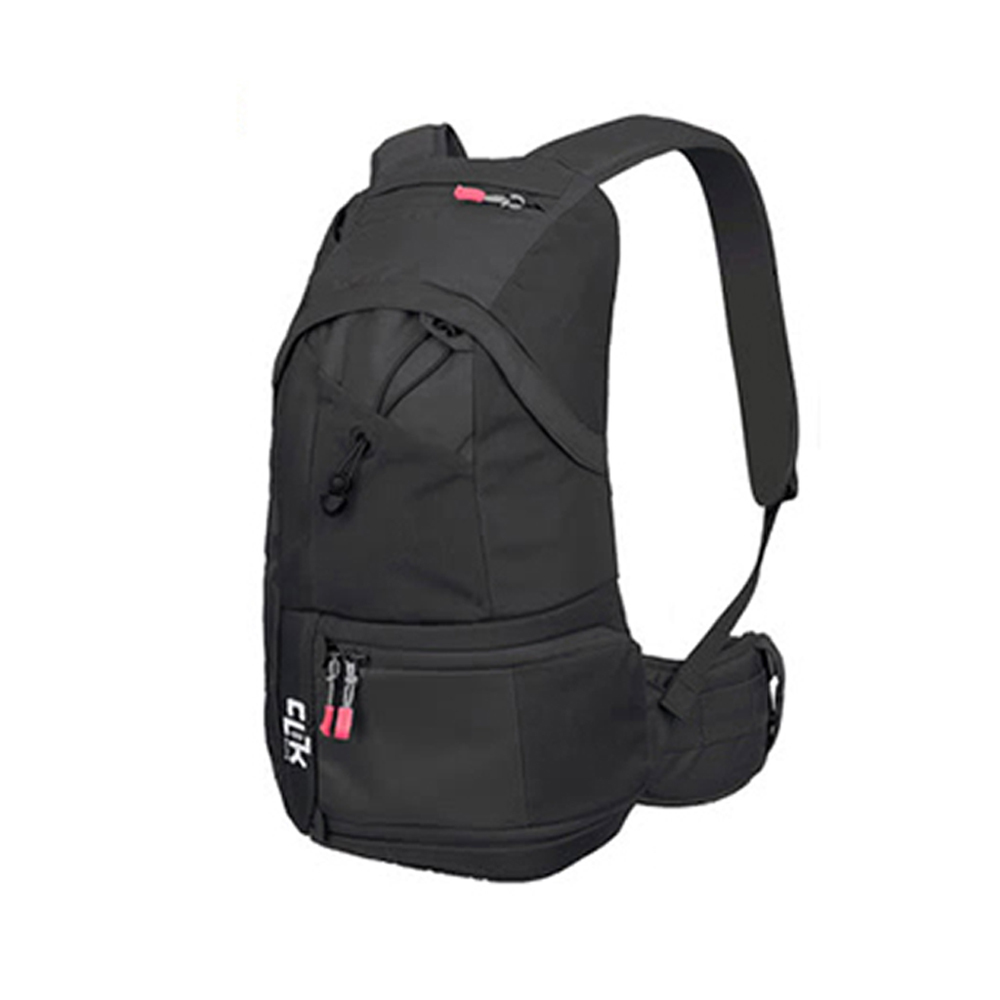 【CLIK ELITE】CE501 運動者輕型 雙肩攝影後背包 (黑/灰)