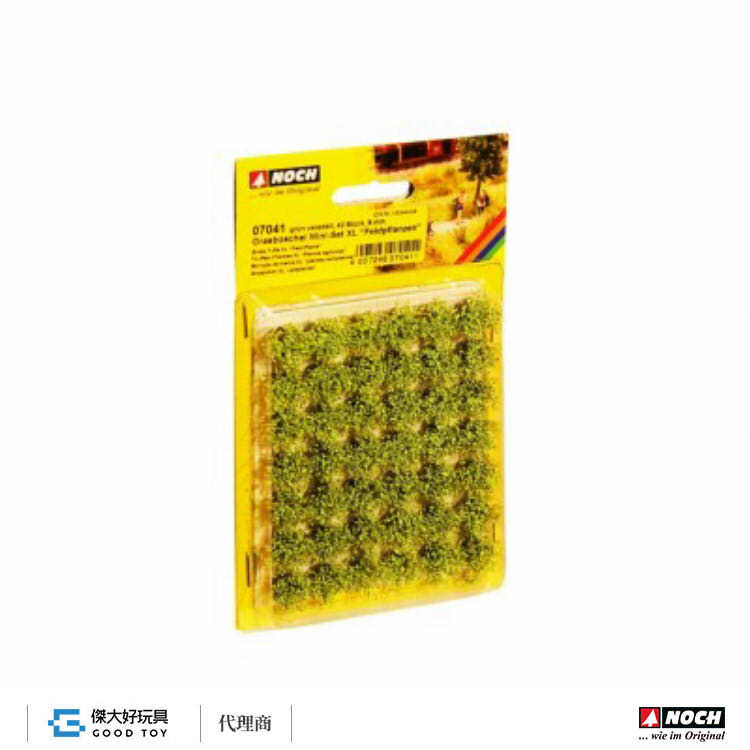 Noch 07041 Grass Tufts 田野植物 大 9mm (綠色 42入)