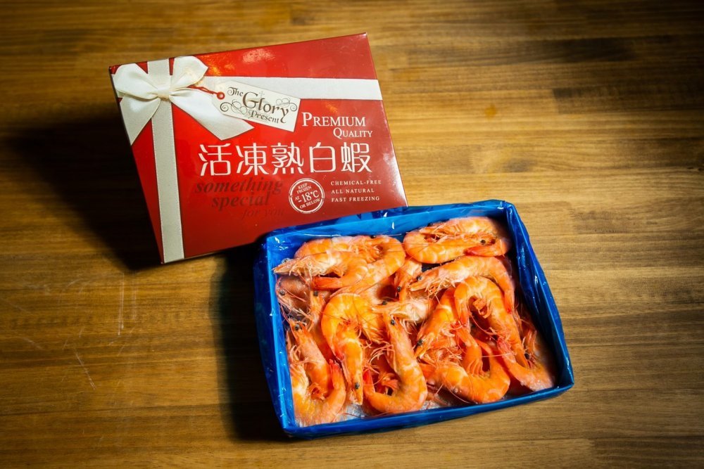 泰國 頂級熟白蝦