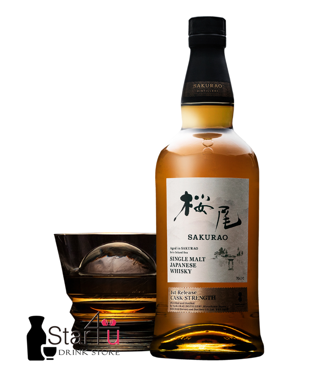 櫻尾 第一版原酒強度 日本單一麥芽威士忌 700mL