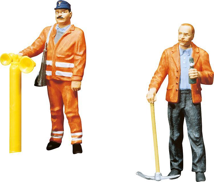 Faller 331834 G規 2 Track layers 鐵道工人 2人