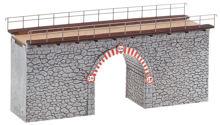 Faller 120498 HO scale, Stone arch bridge