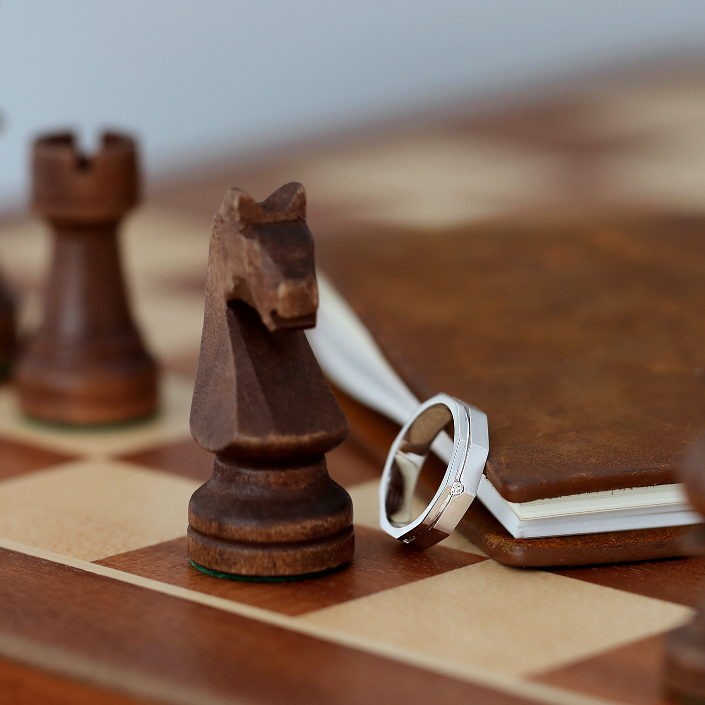 漫步霧都 － 3分鑽石男戒