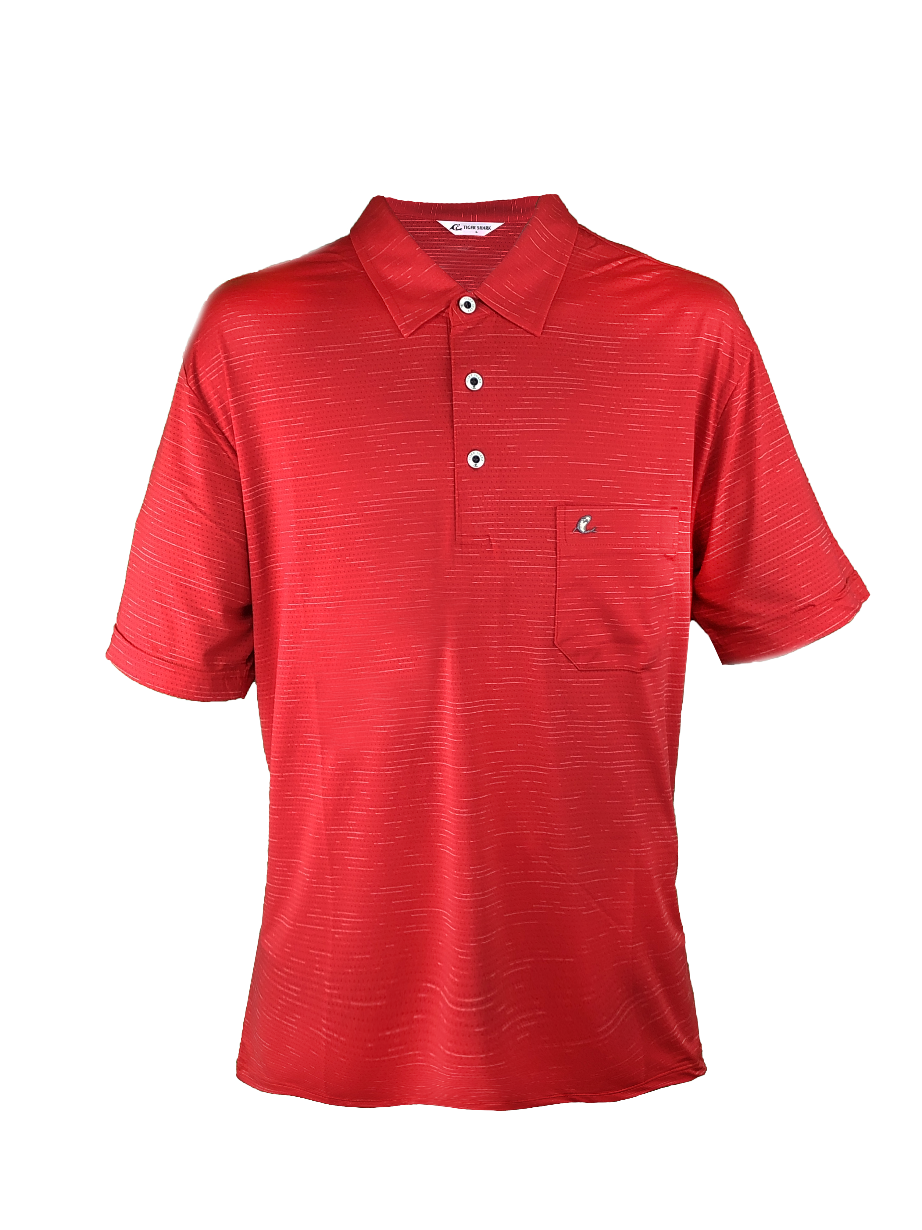 彈力排汗條紋POLO衫