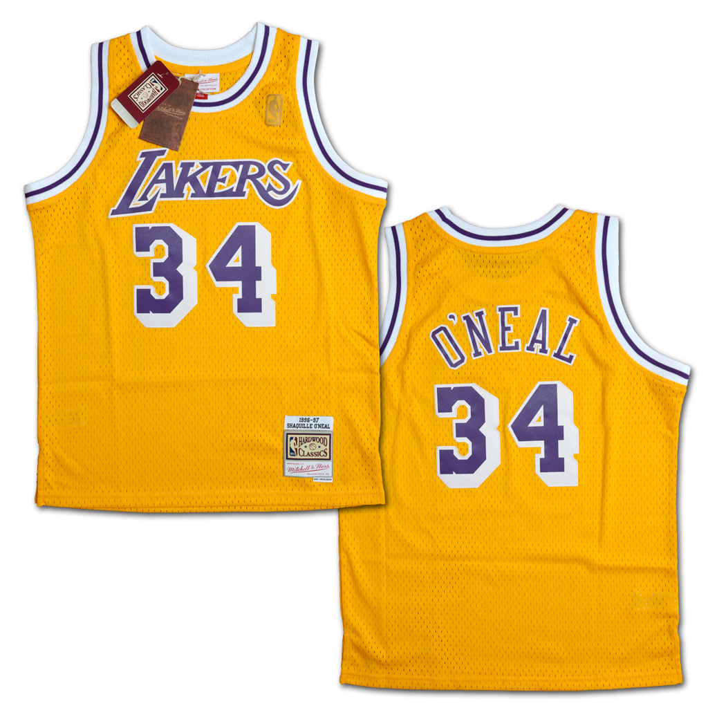 Mitchell & Ness 洛杉磯湖人隊 Shaquille O'neal 1996-1997 青年版 Swingman 球衣